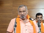 State Law and Parliamentary Affairs Minister J C Madhuswamy. (HT) State Law and Parliamentary Affairs Minister J C Madhuswamy. (HT)