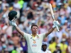 Warner returned to form with a colossal double century against South Africa(AP) Warner returned to form with a colossal double century against South Africa(AP)