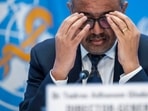 Covid In China: Tedros Adhanom Ghebreyesus, Director General of the World Health Organization (WHO), gestures.(AP) Covid In China: Tedros Adhanom Ghebreyesus, Director General of the World Health Organization (WHO), gestures.(AP)