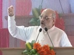 Union Home Minister Amit Shah addressed a public meeting in Mandya. (ANI) Union Home Minister Amit Shah addressed a public meeting in Mandya. (ANI)