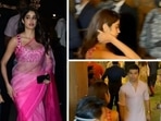 Janhvi Kapoor meets Shikhar Pahariya at Anant Ambani's engagement party. Janhvi Kapoor meets Shikhar Pahariya at Anant Ambani's engagement party.
