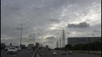 The Delhi-Gurugram Sarhaul border near Ambience Mall in Gurugram. (Parveen Kumar/HT Photo) The Delhi-Gurugram Sarhaul border near Ambience Mall in Gurugram. (Parveen Kumar/HT Photo)