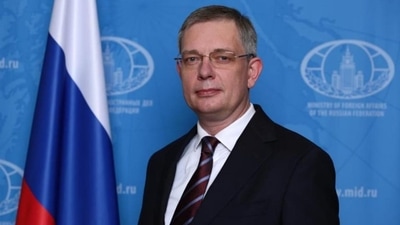 Russian ambassador Denis Alipov  (ANI)