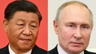 Vladimir Putin- Xi Jinping: China's President Xi Jinping and Vladimir Putin are seen. (AFP) Vladimir Putin- Xi Jinping: China's President Xi Jinping and Vladimir Putin are seen. (AFP)