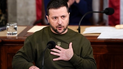 ‘Power cuts in most Ukrainian regions after Russian strikes’, says Zelensky (AP)