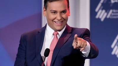 George Santos Resume Controversy: Rep.-elect George Santos, R-New York is seen. (AP) George Santos Resume Controversy: Rep.-elect George Santos, R-New York is seen. (AP)
