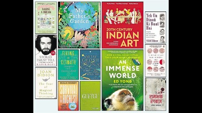 Fables that confront colonialism and greed, memoirs, books on the trajectory of contemporary Indian art, and graphic novels all feature in the HT Editors’ collective list of favourite reads of 2022. (Monica Gupta) Fables that confront colonialism and greed, memoirs, books on the trajectory of contemporary Indian art, and graphic novels all feature in the HT Editors’ collective list of favourite reads of 2022. (Monica Gupta)
