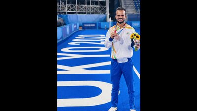 Lalit Upadhyay, a member of the Indian hockey team. (Sourced) Lalit Upadhyay, a member of the Indian hockey team. (Sourced)