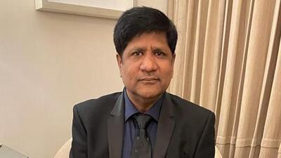 Mahender Agarwal was shot dead by three unidentified men at his office in Delhi’s Preet Vihar on Friday. (HT Photo)