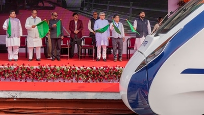 West Bengal gets its first Vande Bharat which will ply between Howrah and New Jalpaiguri. (PTI)