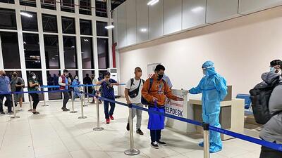 Passengers undergo thermal screening at the IGI airport. (ANI) Passengers undergo thermal screening at the IGI airport. (ANI)