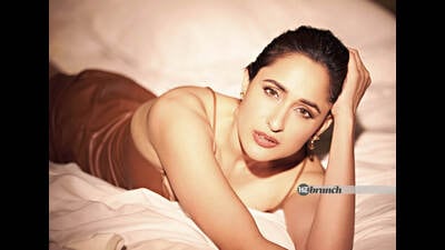 Pragya Jaiswal poses exclusively for this HT Brunch column Pragya Jaiswal poses exclusively for this HT Brunch column