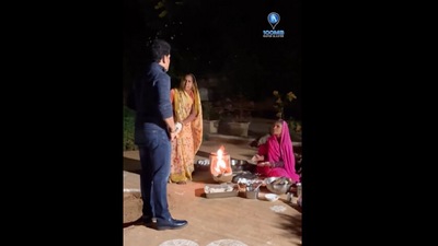 Sachin Tendulkar enjoys authentic Rajasthani food. (Instagram/@sachintendulkar)