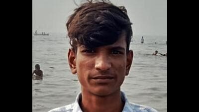 Thane, India - December , 30, 2022: Dead person Akash Potfode, Two youths are riding a bike near Jupiter hospital thane A cement mixer truck collided with an accident in which one youth died and another youth was injured , India, on,Friday, December, 30, 2022. ( Praful Gangurde / HT Photo) Thane, India - December , 30, 2022: Dead person Akash Potfode, Two youths are riding a bike near Jupiter hospital thane A cement mixer truck collided with an accident in which one youth died and another youth was injured , India, on,Friday, December, 30, 2022. ( Praful Gangurde / HT Photo)