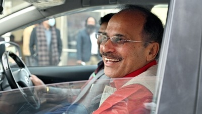 Leader of Congress in Lok Sabha Adhir Ranjan Chowdhury. (ANI) Leader of Congress in Lok Sabha Adhir Ranjan Chowdhury. (ANI)