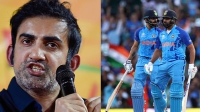 Gautam Gambhir; Virat Kohli and Rohit Sharma (getty images) Gautam Gambhir; Virat Kohli and Rohit Sharma (getty images)