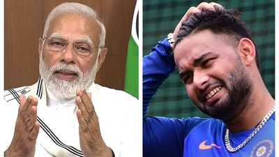 PM Modi reacted to Rishabh Pant's car acccident PM Modi reacted to Rishabh Pant's car acccident