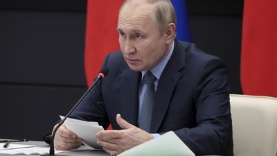 Vladimir Putin-Xi Jinping: Russian President Vladimir Putin. (AP) Vladimir Putin-Xi Jinping: Russian President Vladimir Putin. (AP)