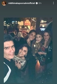 Neetu Kapoor with Kiara Advani in Dubai.