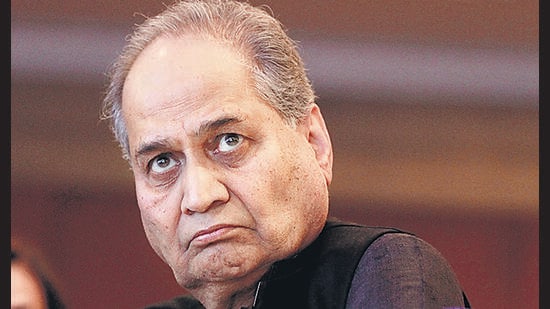 Veteran industrialist and former Bajaj Auto chairman Rahul Bajaj passed away at the age of 83 on February 12. (HT PHOTO)