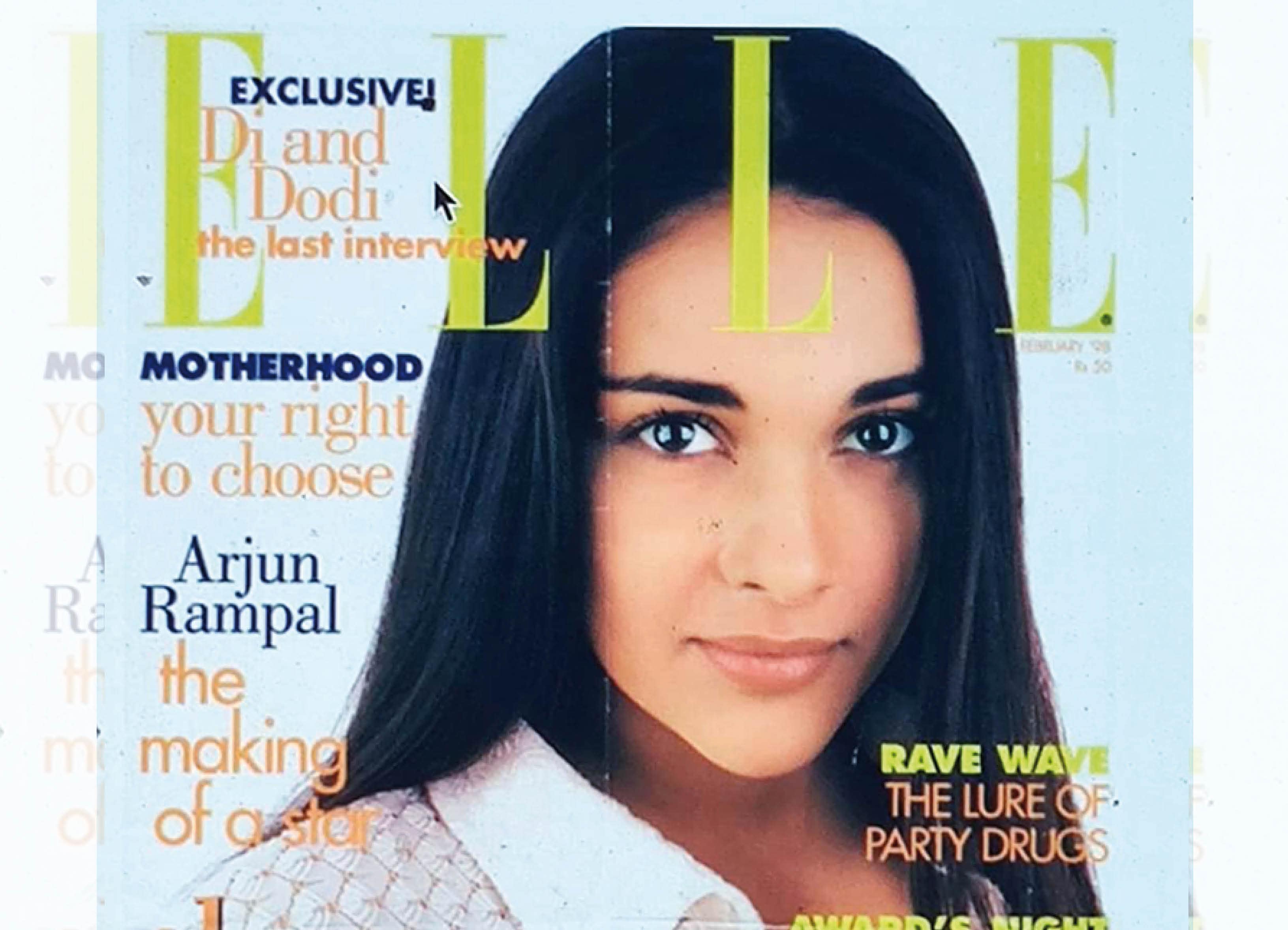 Tara on the cover of Elle Tara on the cover of Elle