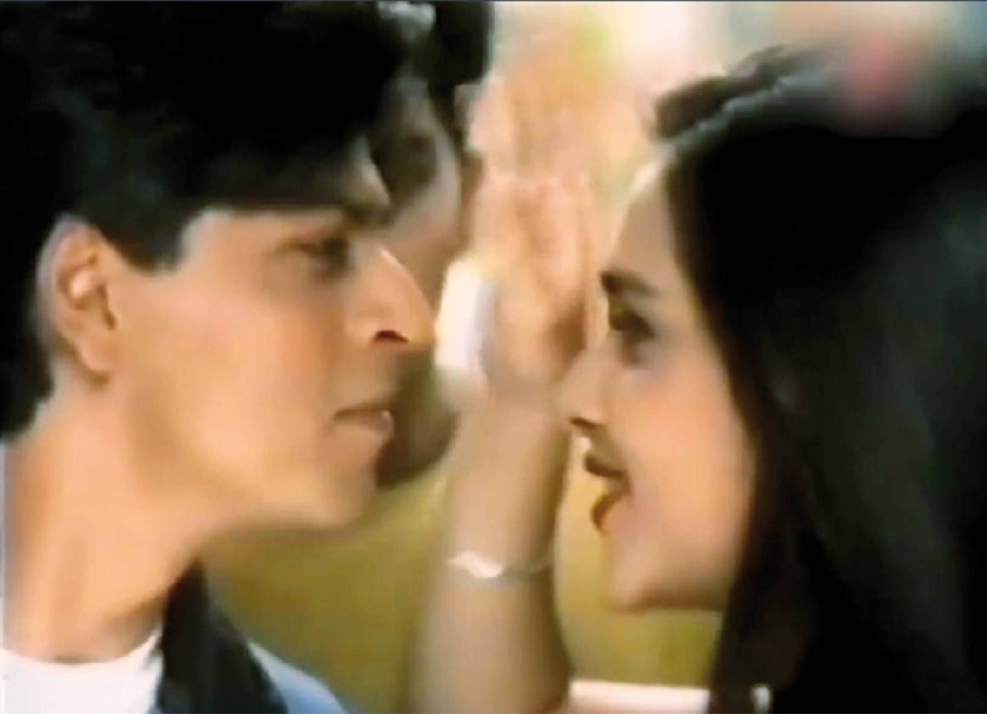 With Shah Rukh Khan in an advertisement they did together With Shah Rukh Khan in an advertisement they did together