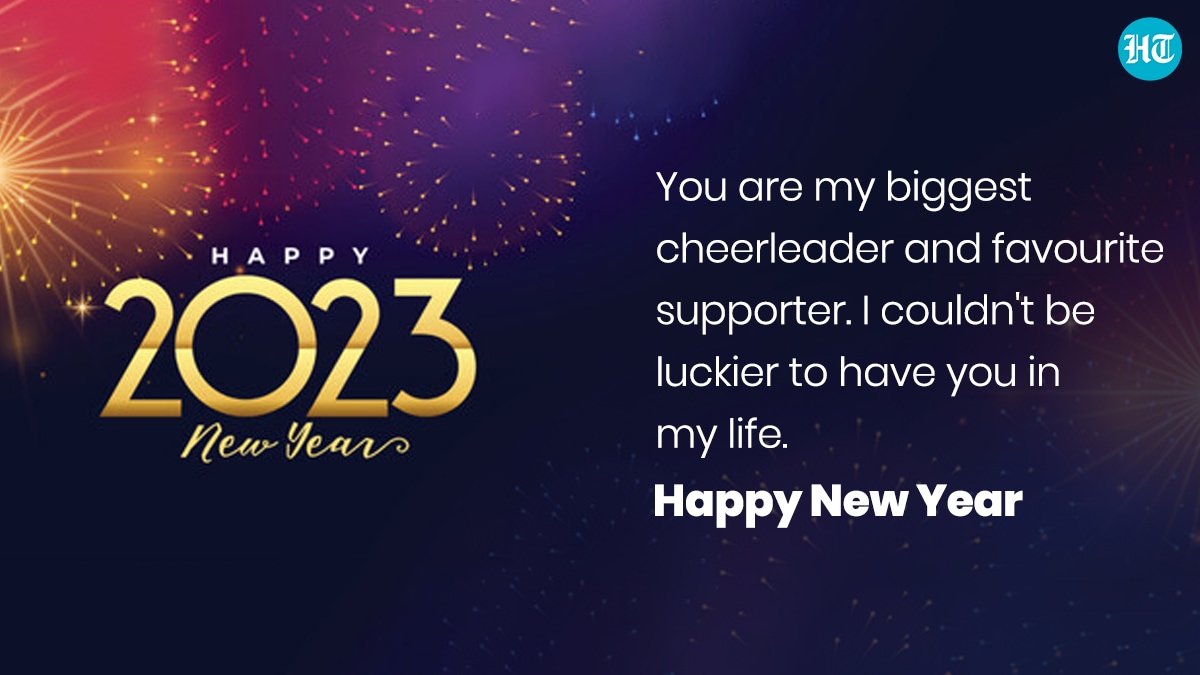Celebrate your New Year with these best wishes. (HT PHOTO) Celebrate your New Year with these best wishes. (HT PHOTO)