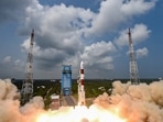 The launchpad and mission control centre at Isro’s Satish Dhawan Space Centre in Sriharikota, Andhra Pradesh. (PTI) The launchpad and mission control centre at Isro’s Satish Dhawan Space Centre in Sriharikota, Andhra Pradesh. (PTI)