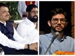 Maharashtra chief minister Eknath Shinde and deputy chief minister Devendra Fadnavis addressed a press meet on Friday as the Winter Session of the Assembly was adjourned sine die. Maharashtra chief minister Eknath Shinde and deputy chief minister Devendra Fadnavis addressed a press meet on Friday as the Winter Session of the Assembly was adjourned sine die.