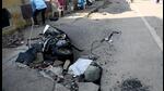 The Brihanmumbai Municipal Corporation (BMC) in its press statement said that the burst was reported to the disaster management war room around 3.25 am, following which teams from the hydraulic engineering department were dispatched to Powai to shut the valve so that the teams could reach the site. (Vijay Bate/HT Photo) The Brihanmumbai Municipal Corporation (BMC) in its press statement said that the burst was reported to the disaster management war room around 3.25 am, following which teams from the hydraulic engineering department were dispatched to Powai to shut the valve so that the teams could reach the site. (Vijay Bate/HT Photo)
