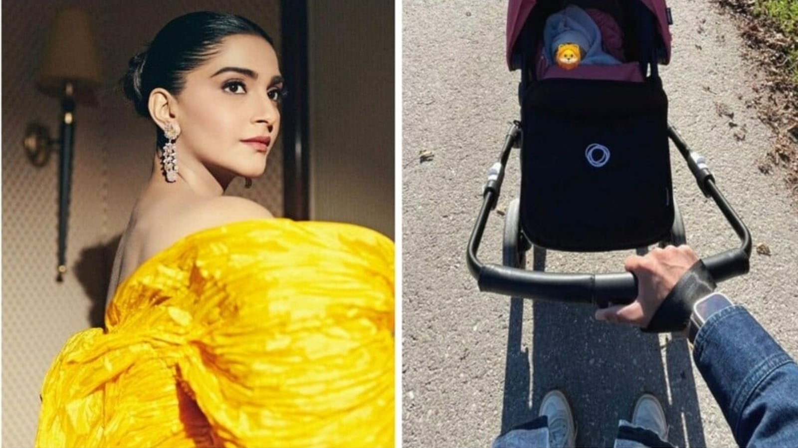 Sonam Kapoor reacts as husband Anand Ahuja takes Vayu for morning walk: ‘Leo son of a leo’