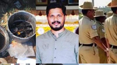 Hijab, hala, azan, religiously motivated murders and the cooker blast case from Mangaluru were some of the highlights this year in Karnataka.