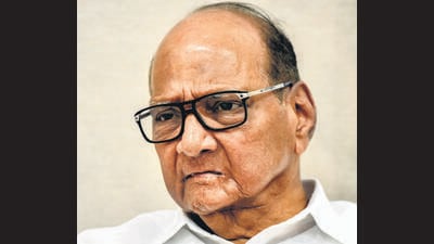 Mumbai, India - June 4, 2018: Nationalist Congress Party (NCP) Sharad Pawar at his resident in Mumbai, India, on Monday, June 4, 2018. (Photo by Kunal Patil/Hindustan Times) (Kunal Patil/HT Photo) Mumbai, India - June 4, 2018: Nationalist Congress Party (NCP) Sharad Pawar at his resident in Mumbai, India, on Monday, June 4, 2018. (Photo by Kunal Patil/Hindustan Times) (Kunal Patil/HT Photo)