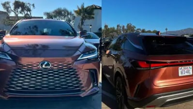 The 2023 Lexus RX SUV The 2023 Lexus RX SUV