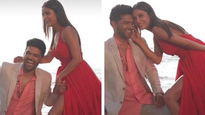 Guru Randhawa shared a fun behind-the-scenes from his shoot with Shehnaaz Gill. Guru Randhawa shared a fun behind-the-scenes from his shoot with Shehnaaz Gill.