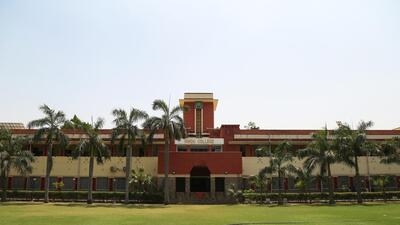 The concept note of the scheme states that it will enable people from “different walks of life” to join the university to enhance their knowledge and understanding of any subject being taught at DU. (Sanchit Khanna/HT Photo) The concept note of the scheme states that it will enable people from “different walks of life” to join the university to enhance their knowledge and understanding of any subject being taught at DU. (Sanchit Khanna/HT Photo)