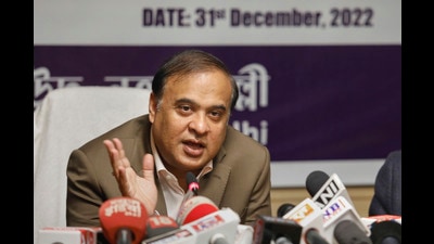 The decision to merge four existing districts was taken at the Assam cabinet meeting chaired by chief minister Himanta Biswa Sarma in New Delhi on Saturday (PTI) The decision to merge four existing districts was taken at the Assam cabinet meeting chaired by chief minister Himanta Biswa Sarma in New Delhi on Saturday (PTI)