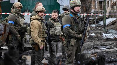 The most obvious question is whether Russia and Ukraine will begin to jaw-jaw rather than war-war. (AFP) The most obvious question is whether Russia and Ukraine will begin to jaw-jaw rather than war-war. (AFP)