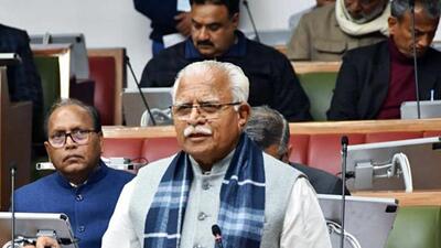 Wrongly deleted beneficiaries will get their due ration: Khattar (ANI Photo) (DPR Haryana Twitter)