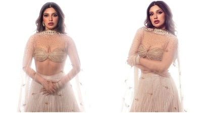 Actor Bhumi Pednekar's ethnic fashion game has evolved over the years, and right now, she is in her best phase. One look at her Instagram page, and you will agree with us. From gorgeous lehengas to designer sarees and breathtaking suit sets, Bhumi is donning it all. Even her most recent traditional avatar in an off-white and gold lehenga and deep-neck blouse set has garnered praise from the fans. Keep scrolling to check out all the images. (Instagram) Actor Bhumi Pednekar's ethnic fashion game has evolved over the years, and right now, she is in her best phase. One look at her Instagram page, and you will agree with us. From gorgeous lehengas to designer sarees and breathtaking suit sets, Bhumi is donning it all. Even her most recent traditional avatar in an off-white and gold lehenga and deep-neck blouse set has garnered praise from the fans. Keep scrolling to check out all the images. (Instagram)