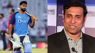 RIshabh Pant; VVS Laxman (file photo) RIshabh Pant; VVS Laxman (file photo)