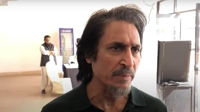 Former PCB Chief Ramiz Raja (file photo)