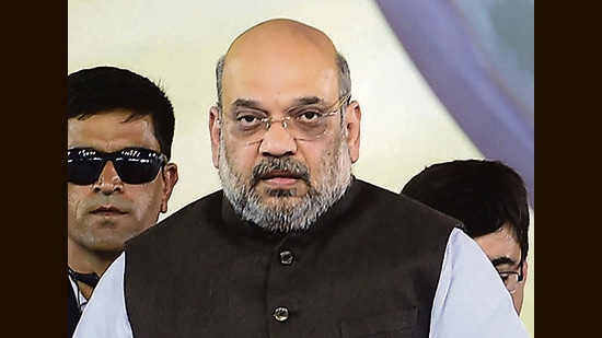 Addressing a public gathering after the inauguration, Amit Shah said that if Amul and Nandini work jointly, in three years they will be primary diaries at every village. (PTI)