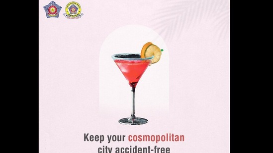 Mumbai police warn people on New Year's eve. (Instagram/@mumbaipolice)