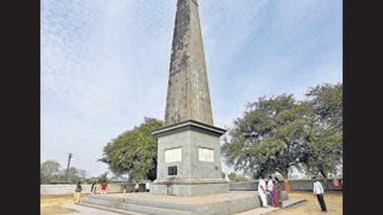 Pune rural police have deployed around 7,000 police force on the ground to peacefully conduct Koregaon-Bhima celebrations. (HT FILE PHOTO) Pune rural police have deployed around 7,000 police force on the ground to peacefully conduct Koregaon-Bhima celebrations. (HT FILE PHOTO)