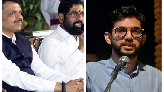 Maharashtra chief minister Eknath Shinde and deputy chief minister Devendra Fadnavis addressed a press meet on Friday as the Winter Session of the Assembly was adjourned sine die.