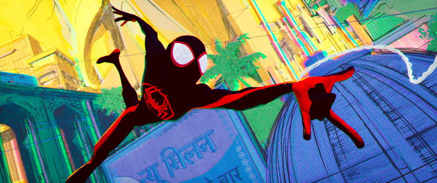 The first image from Spider-Man Across the Spider-Verse.
