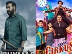 Drishyam 2 continues to grow in its seventh week, while Cirkus has fallen flat in its first week. Drishyam 2 continues to grow in its seventh week, while Cirkus has fallen flat in its first week.