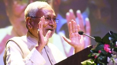 (File photo) Bihar chief minister Nitish Kumar. (ANI) (File photo) Bihar chief minister Nitish Kumar. (ANI)