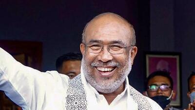 Chief minister N Biren Singh (PTI) Chief minister N Biren Singh (PTI)